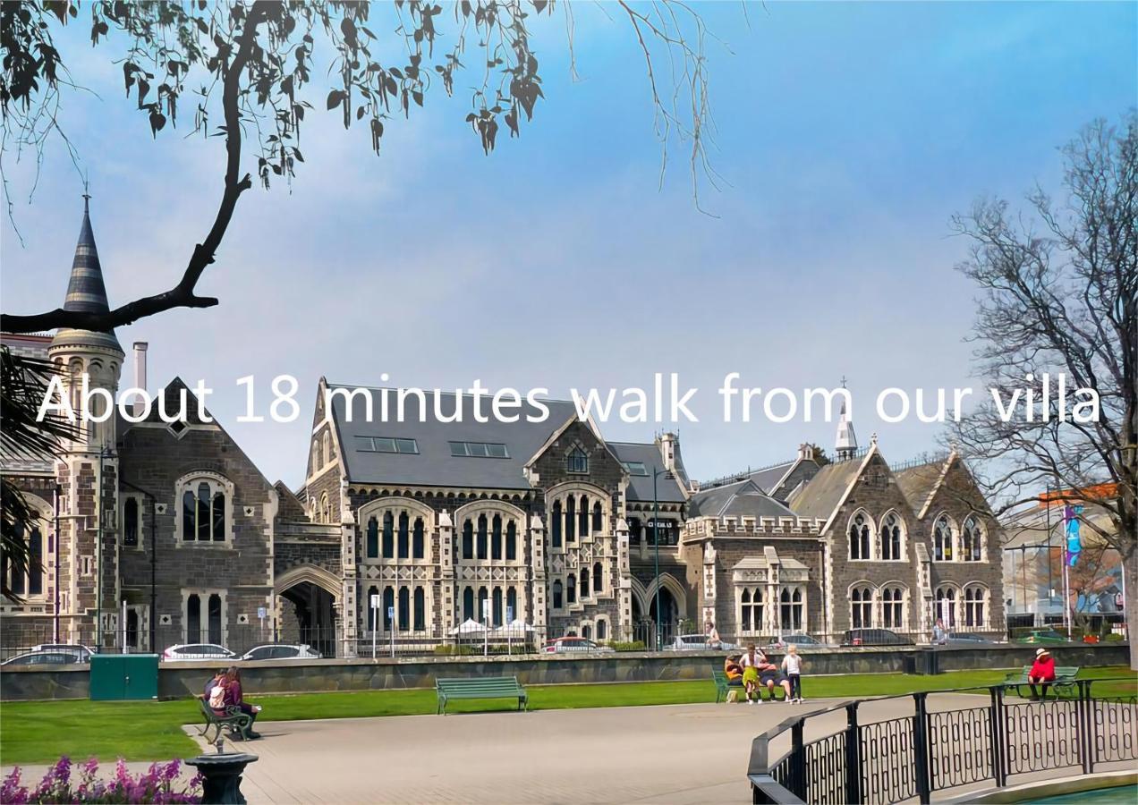 City Centre Superior Villa 3 Large Double Bedrooms Christchurch Ngoại thất bức ảnh