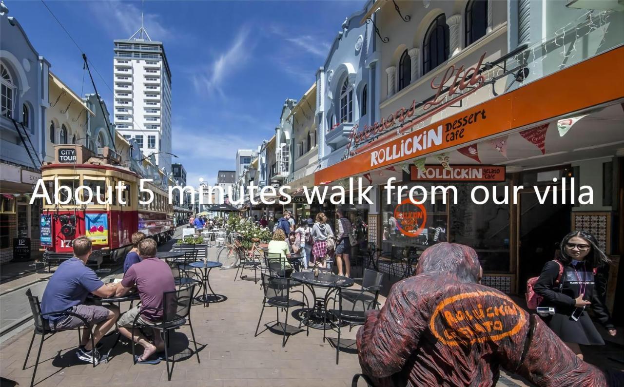 City Centre Superior Villa 3 Large Double Bedrooms Christchurch Ngoại thất bức ảnh
